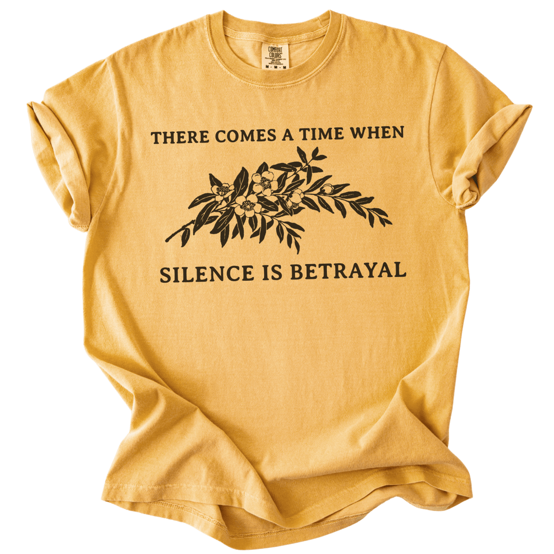 Silence is Betrayal Tee - The Rogue Petal Co. - T-Shirt