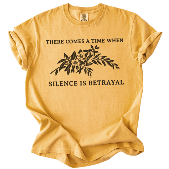 Silence is Betrayal Tee - The Rogue Petal Co. - T-Shirt