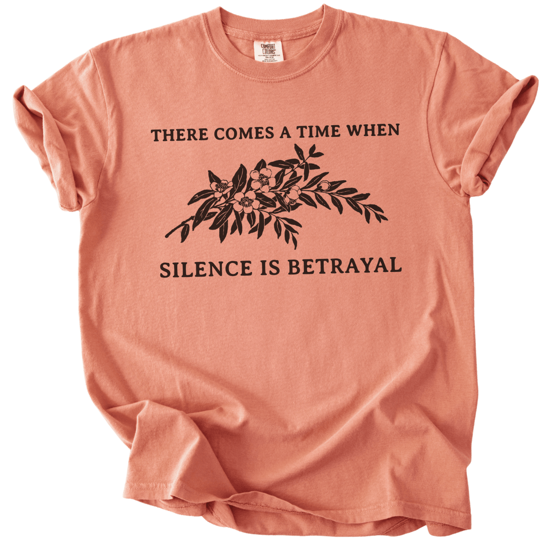 Silence is Betrayal Tee - The Rogue Petal Co. - T-Shirt
