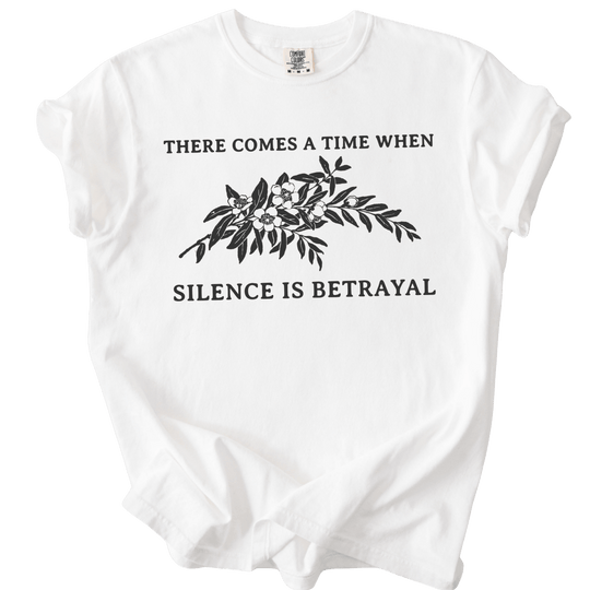Silence is Betrayal Tee - The Rogue Petal Co. - T-Shirt