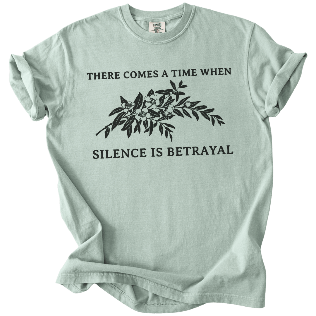 Silence is Betrayal Tee - The Rogue Petal Co. - T-Shirt