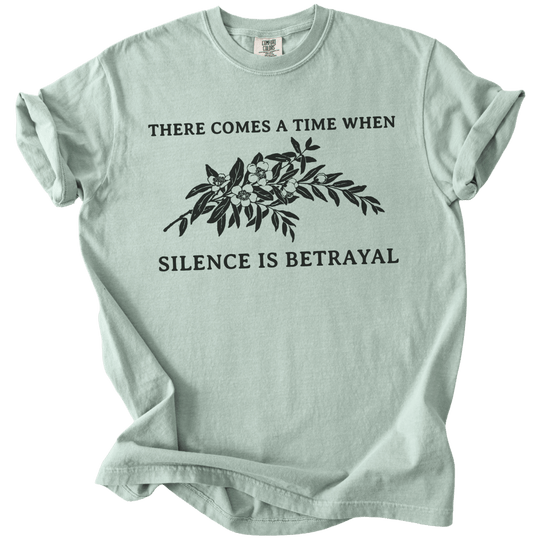 Silence is Betrayal Tee - The Rogue Petal Co. - T-Shirt