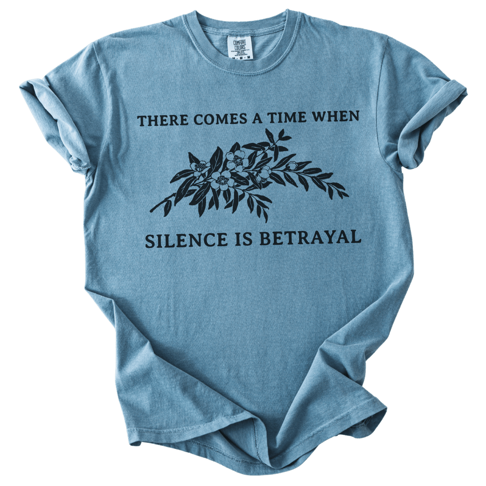 Silence is Betrayal Tee - The Rogue Petal Co. - T-Shirt