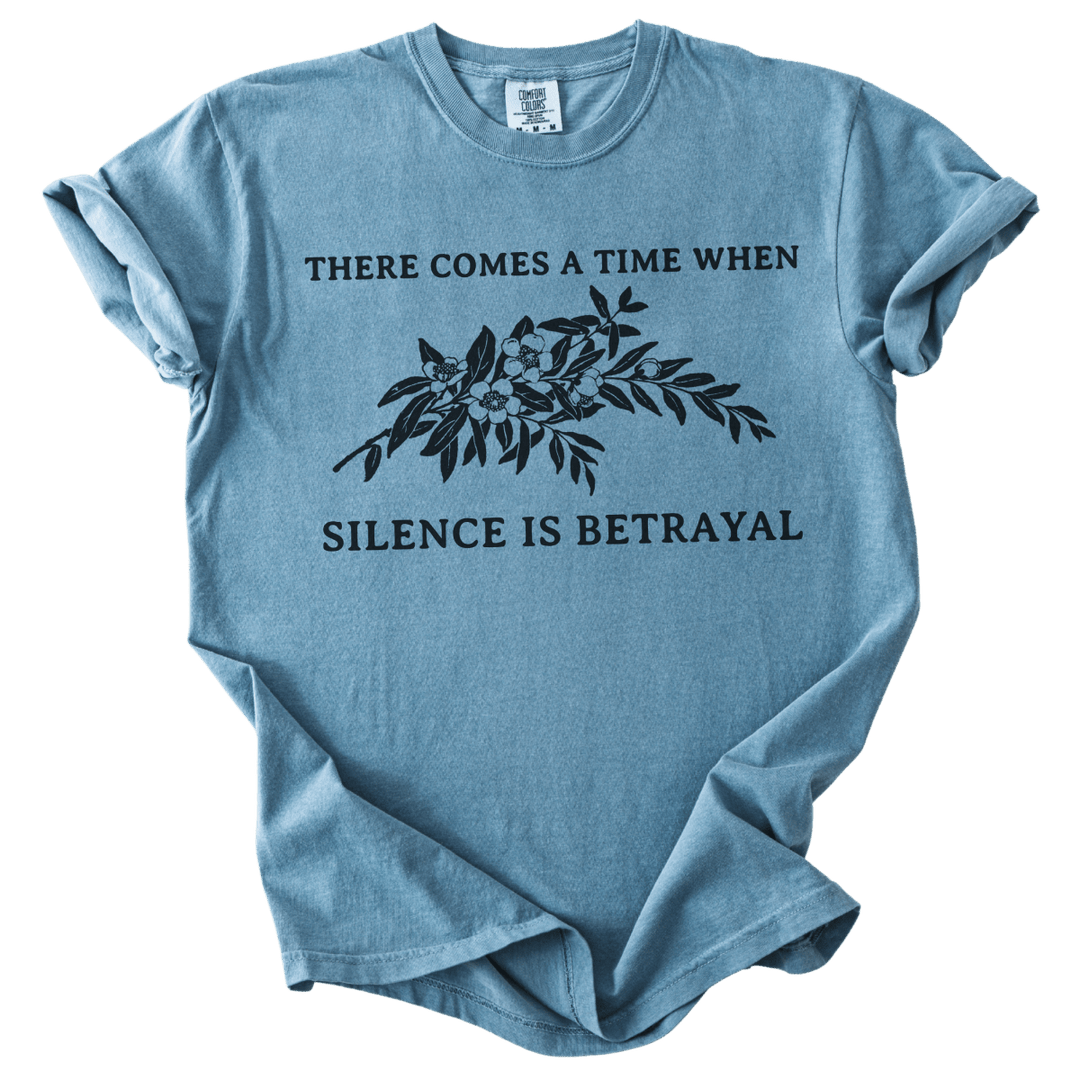 Silence is Betrayal Tee - The Rogue Petal Co. - T-Shirt