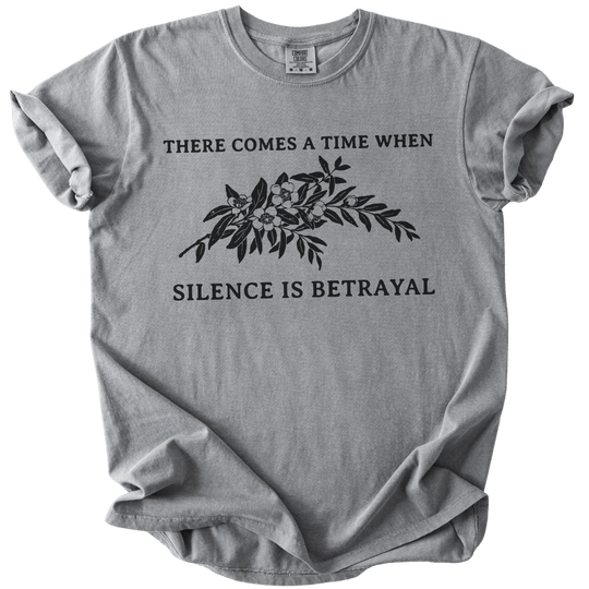 Silence is Betrayal Tee - The Rogue Petal Co. - T-Shirt