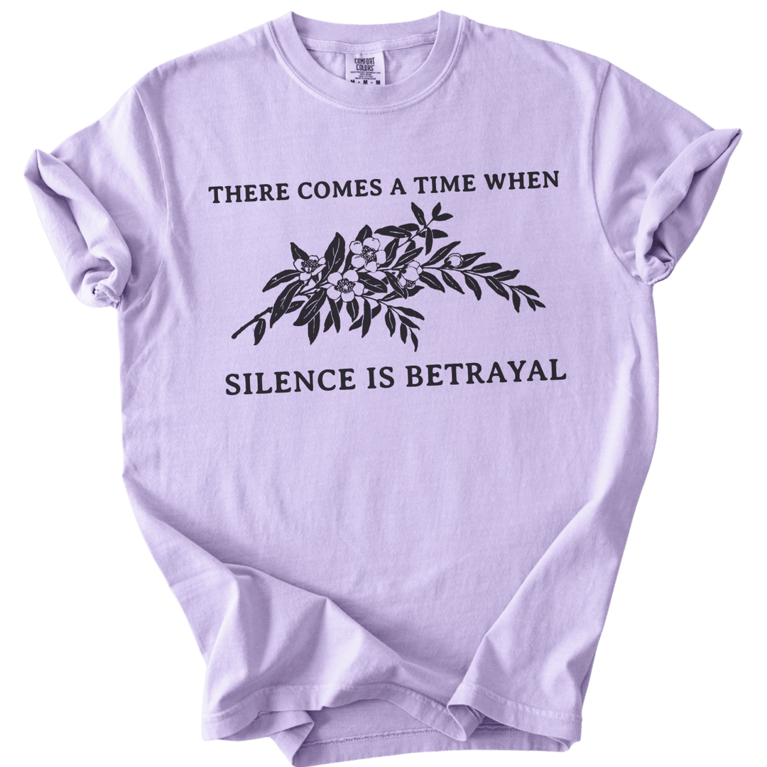 Silence is Betrayal Tee - The Rogue Petal Co. - T-Shirt