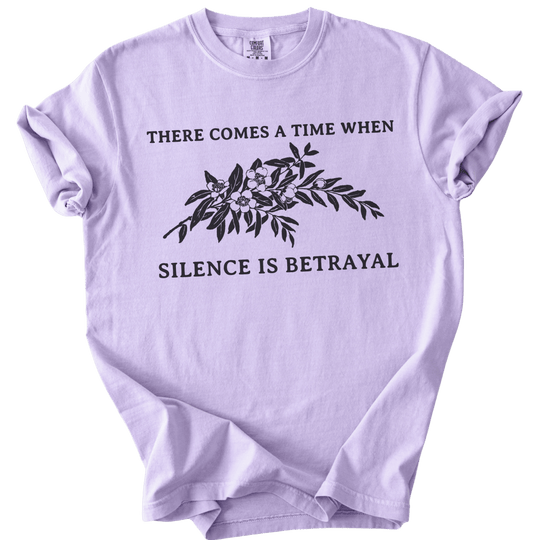 Silence is Betrayal Tee - The Rogue Petal Co. - T-Shirt
