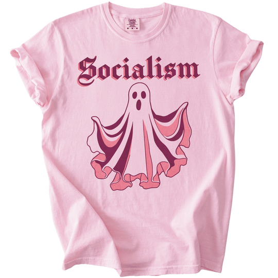Socialism Ghost Tee - The Rogue Petal Co. - T-Shirt