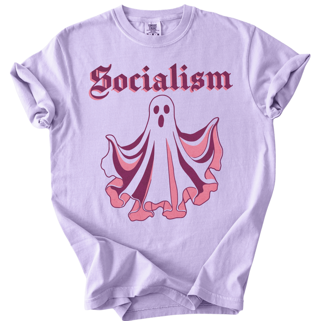 Socialism Ghost Tee - The Rogue Petal Co. - T-Shirt