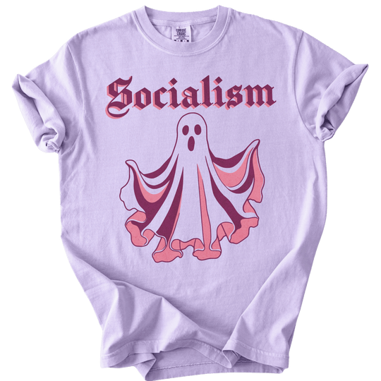 Socialism Ghost Tee - The Rogue Petal Co. - T-Shirt