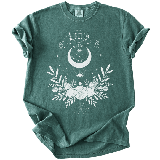 Subtle FDT Resist Boho Moon Tee - The Rogue Petal Co. - T-Shirt