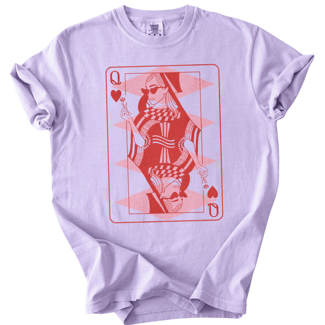 Subtle Fuck Trump Queen of Hearts Tee - The Rogue Petal Co. - T-Shirt