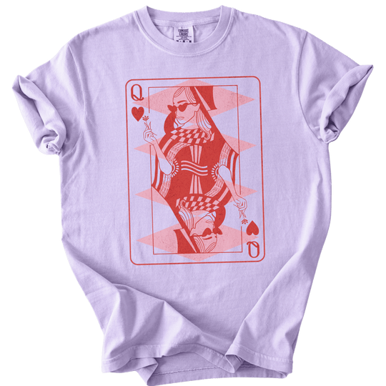 Subtle Fuck Trump Queen of Hearts Tee - The Rogue Petal Co. - T-Shirt