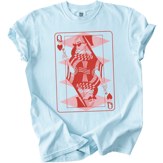 Subtle Fuck Trump Queen of Hearts Tee - The Rogue Petal Co. - T-Shirt