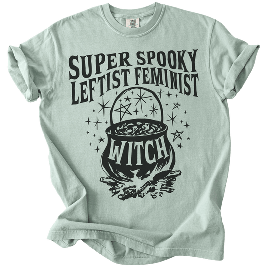 Super Spooky Leftist Feminist Tee - The Rogue Petal Co. - T-Shirt