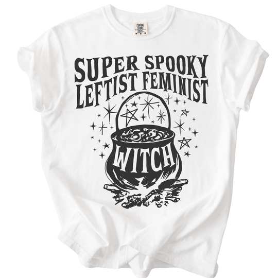 Super Spooky Leftist Feminist Tee - The Rogue Petal Co. - T-Shirt