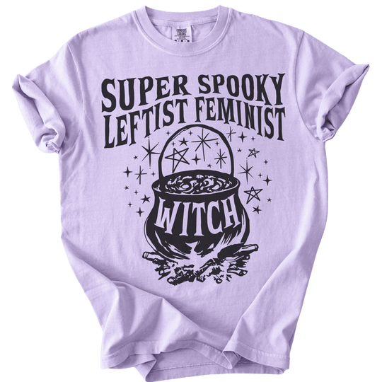 Super Spooky Leftist Feminist Tee - The Rogue Petal Co. - T-Shirt