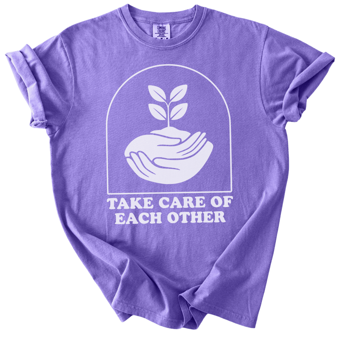 Take Care of Each Other Tee - The Rogue Petal Co. - T-Shirt