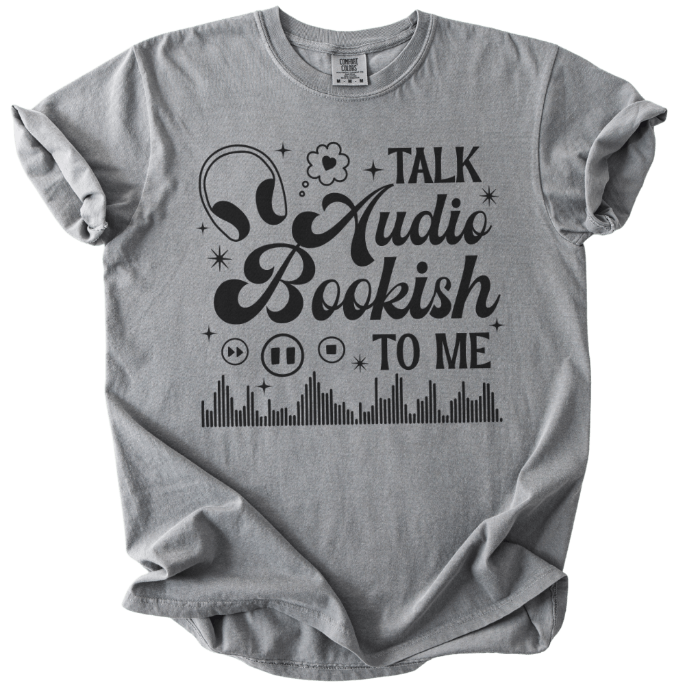 Talk Audio Bookish to Me Tee - The Rogue Petal Co. - T-Shirt