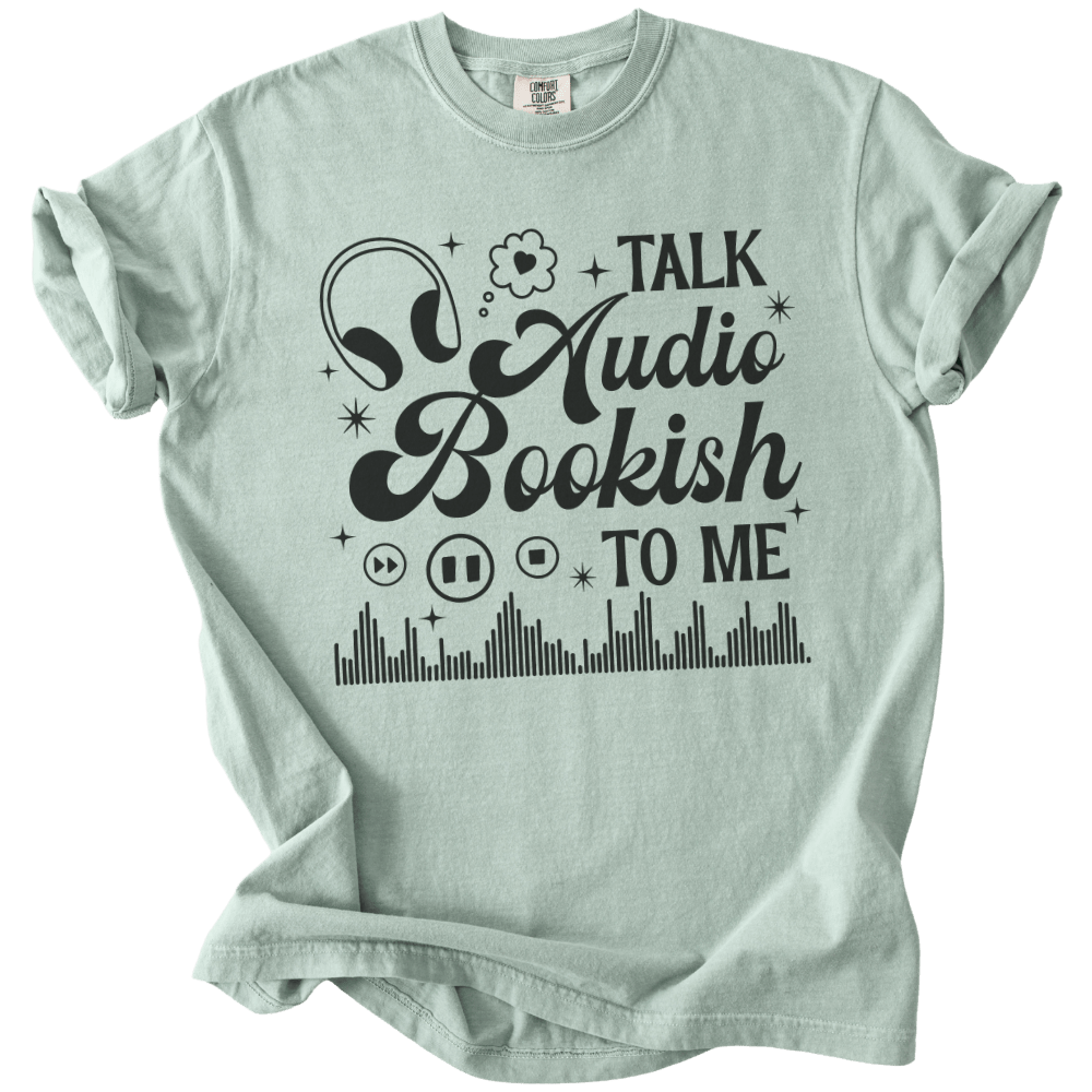 Talk Audio Bookish to Me Tee - The Rogue Petal Co. - T-Shirt