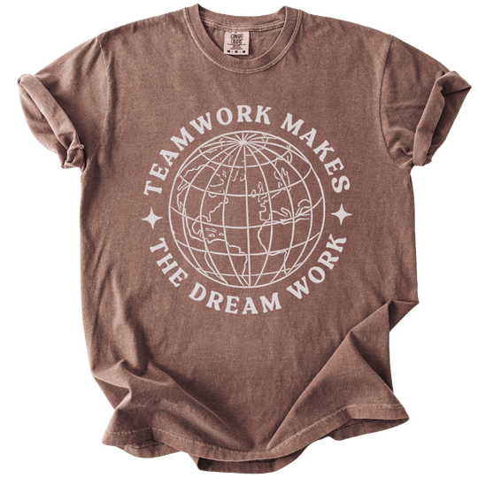 Teamwork Makes the Dream Work Tee - The Rogue Petal Co. - T-Shirt