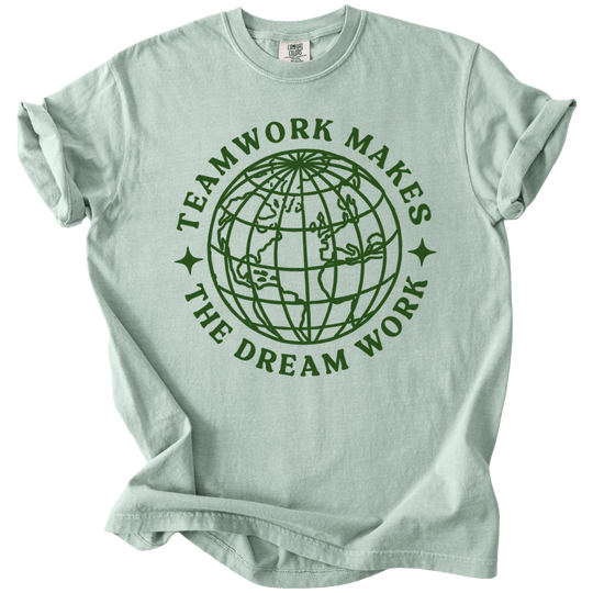 Teamwork Makes the Dream Work Tee - The Rogue Petal Co. - T-Shirt