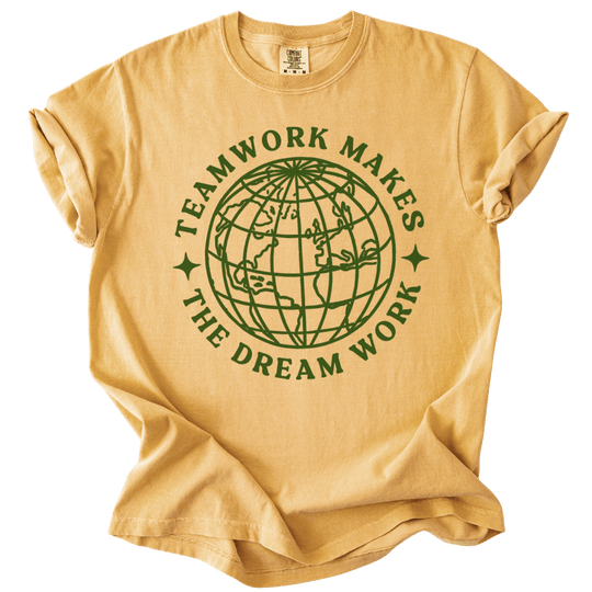 Teamwork Makes the Dream Work Tee - The Rogue Petal Co. - T-Shirt