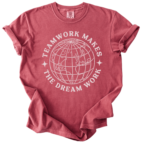 Teamwork Makes the Dream Work Tee - The Rogue Petal Co. - T-Shirt