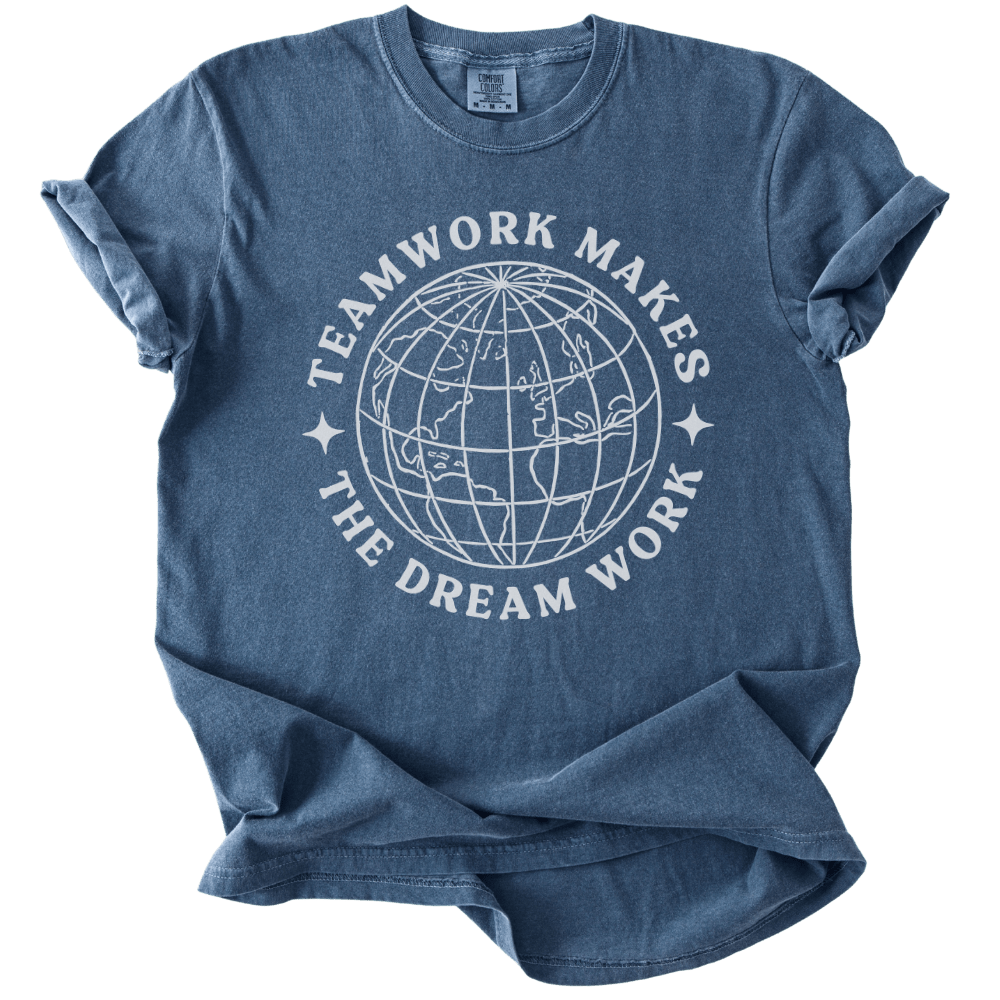 Teamwork Makes the Dream Work Tee - The Rogue Petal Co. - T-Shirt