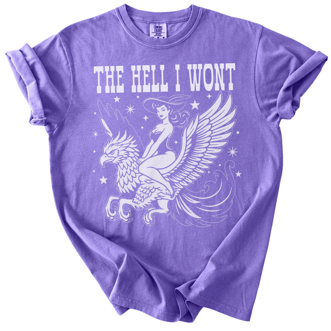 The Hell I Wont Griffin Tee - The Rogue Petal Co. - T-Shirt