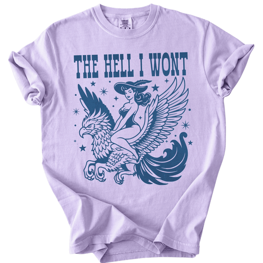 The Hell I Wont Griffin Tee - The Rogue Petal Co. - T-Shirt