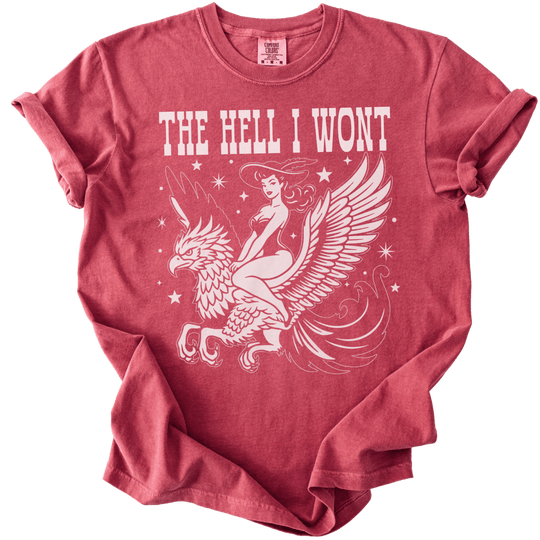 The Hell I Wont Griffin Tee - The Rogue Petal Co. - T-Shirt
