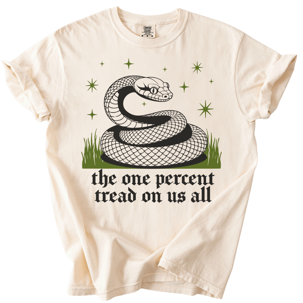 The One Percent Tread On Us All Tee - The Rogue Petal Co. - T-Shirt