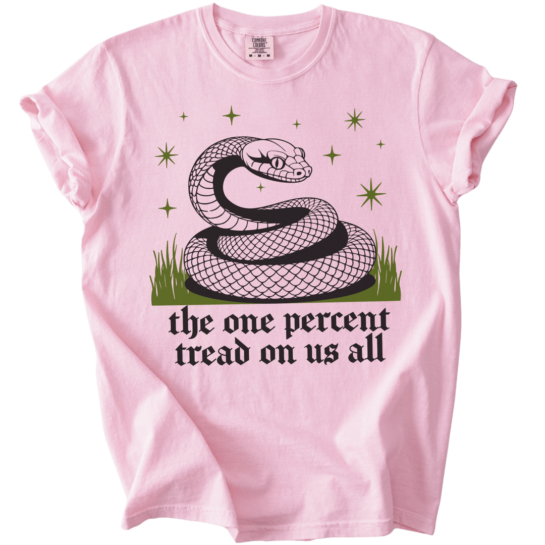 The One Percent Tread On Us All Tee - The Rogue Petal Co. - T-Shirt