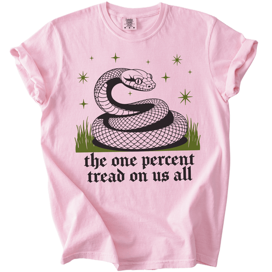 The One Percent Tread On Us All Tee - The Rogue Petal Co. - T-Shirt