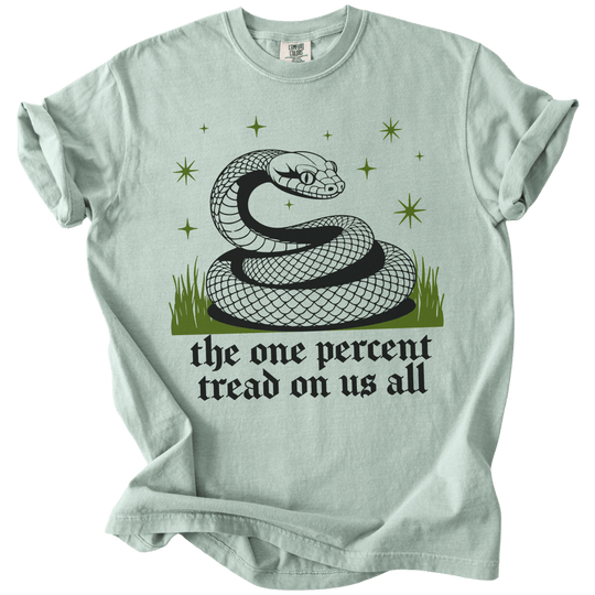 The One Percent Tread On Us All Tee - The Rogue Petal Co. - T-Shirt