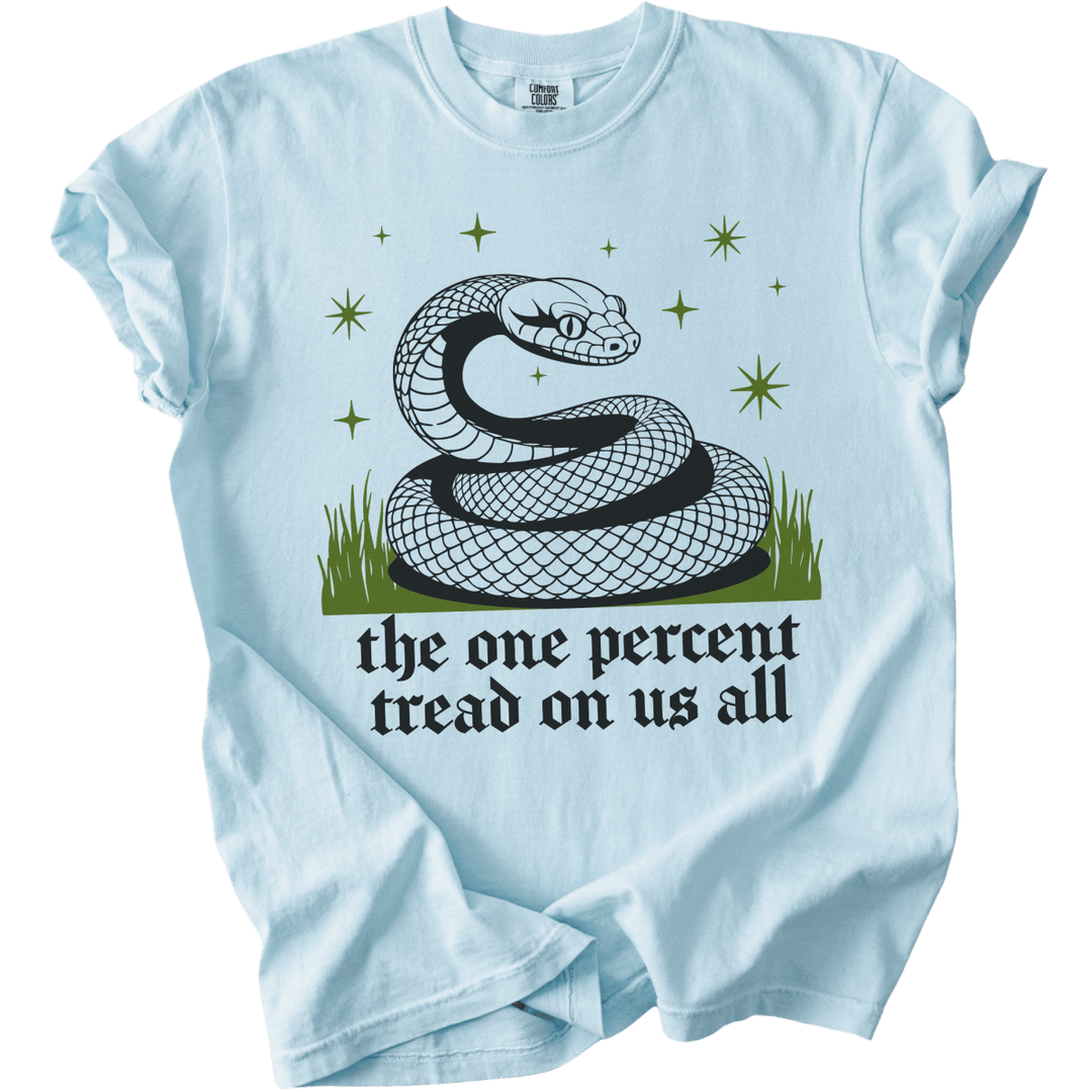 The One Percent Tread On Us All Tee - The Rogue Petal Co. - T-Shirt