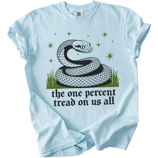 The One Percent Tread On Us All Tee - The Rogue Petal Co. - T-Shirt