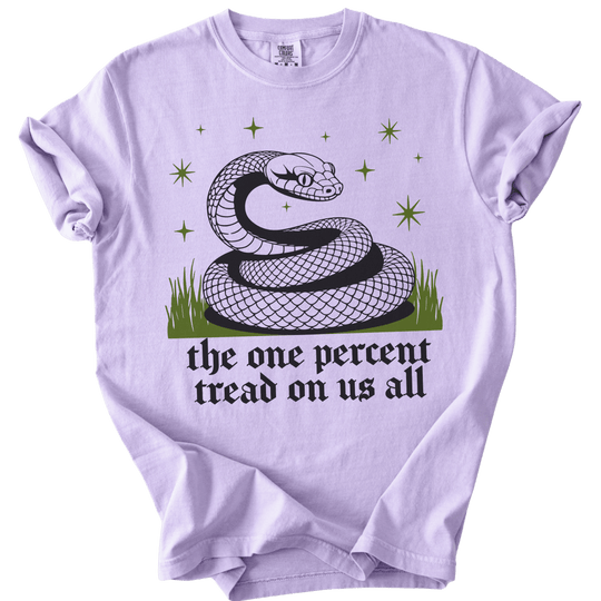 The One Percent Tread On Us All Tee - The Rogue Petal Co. - T-Shirt