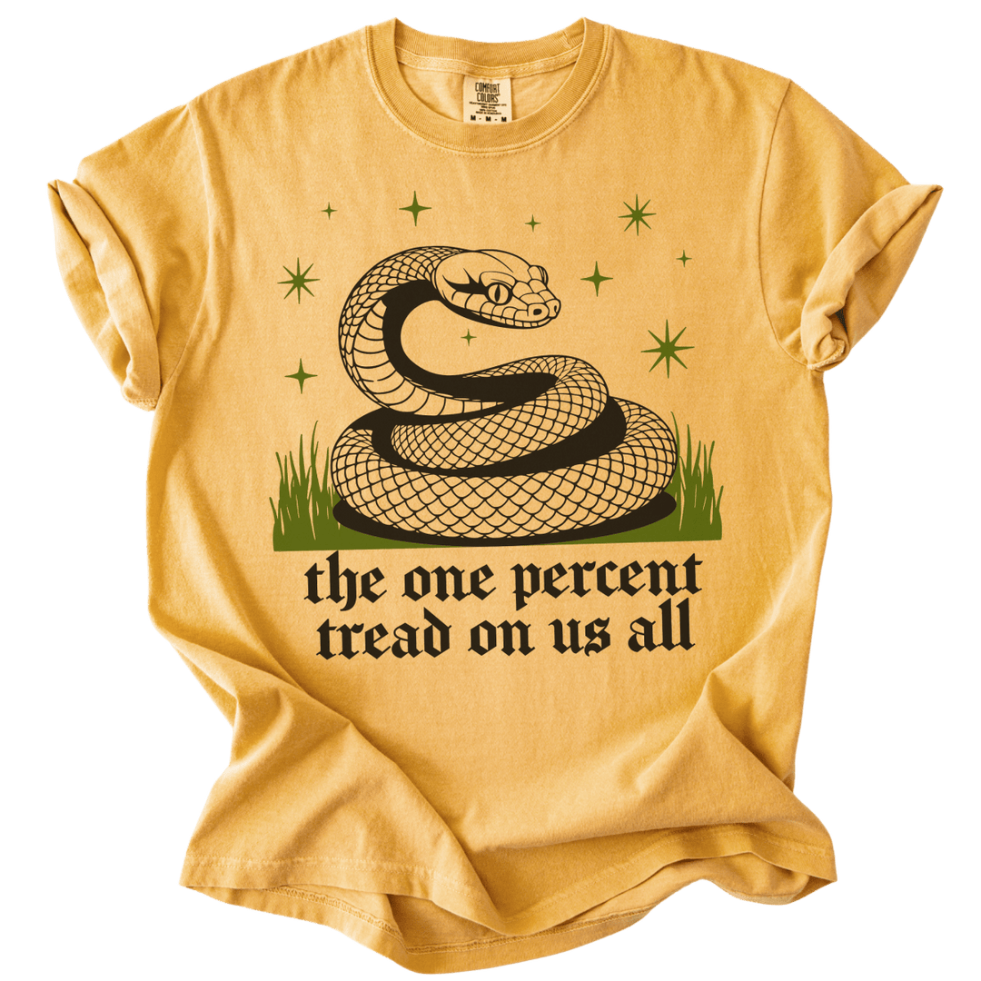 The One Percent Tread On Us All Tee - The Rogue Petal Co. - T-Shirt