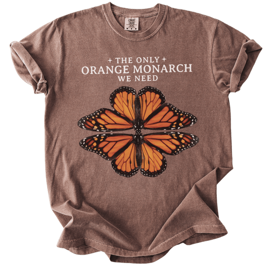 The Only Orange Monarch We Need Tee - The Rogue Petal Co. - T-Shirt