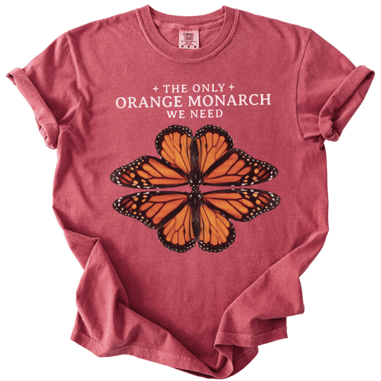 The Only Orange Monarch We Need Tee - The Rogue Petal Co. - T-Shirt