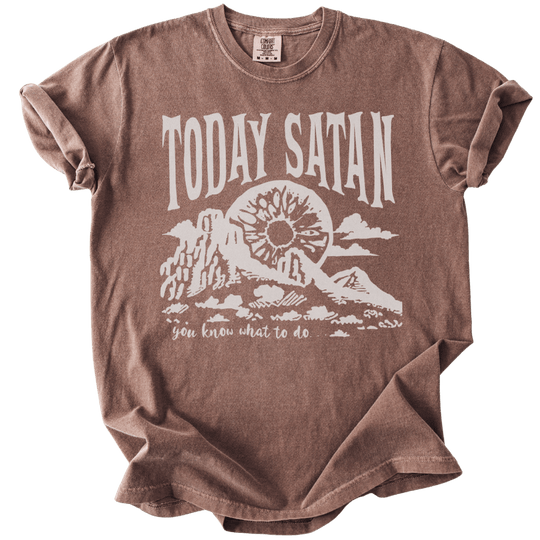 Today Satan Tee - The Rogue Petal Co. - T-Shirt