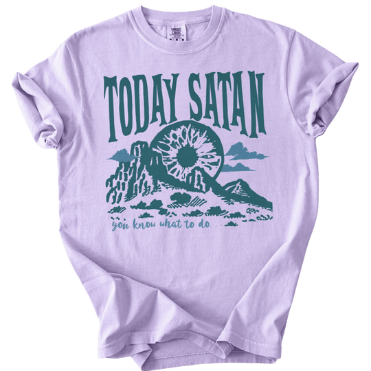 Today Satan Tee - The Rogue Petal Co. - T-Shirt