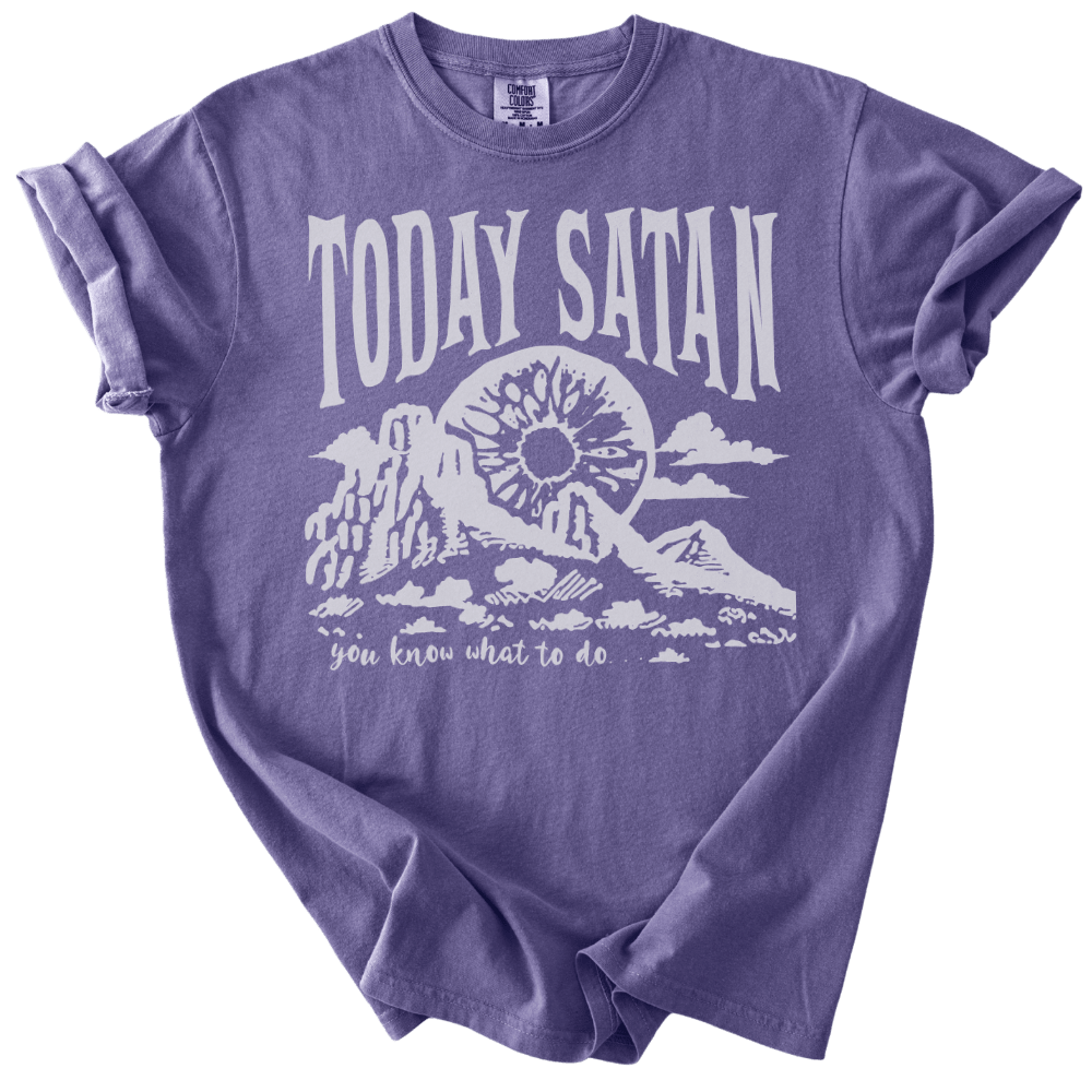Today Satan Tee - The Rogue Petal Co. - T-Shirt