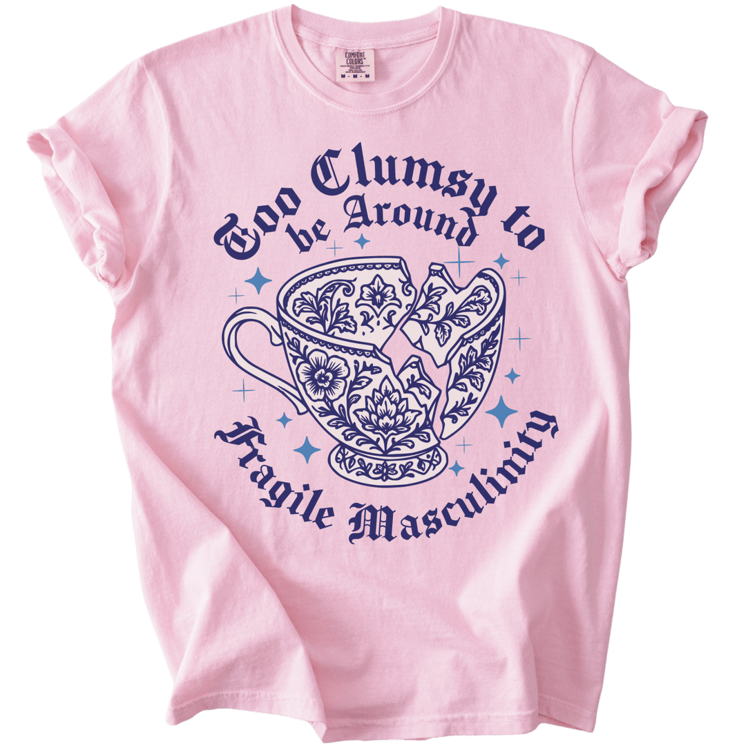 Too Clumsy For Fragile Masculinity Tee - The Rogue Petal Co. - T-Shirt