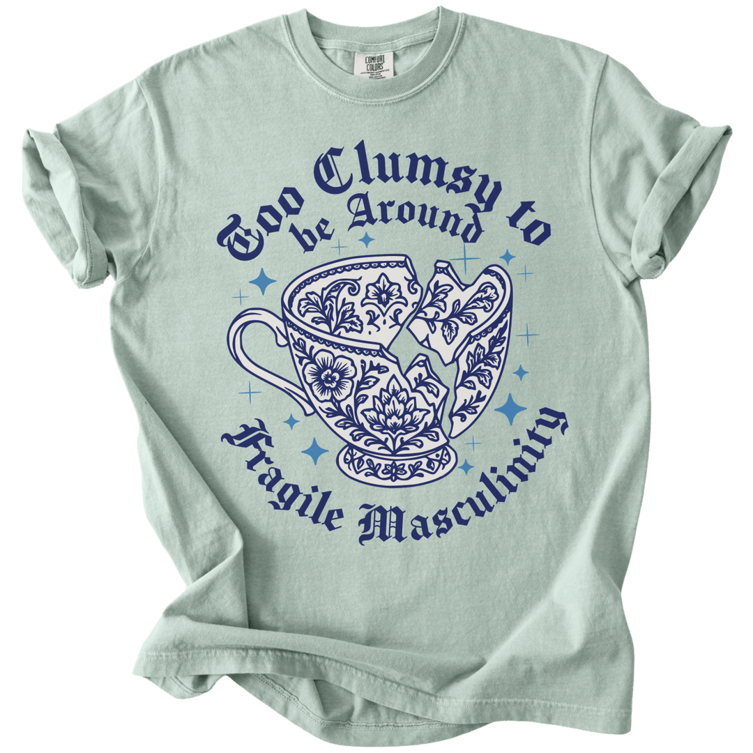 Too Clumsy For Fragile Masculinity Tee - The Rogue Petal Co. - T-Shirt