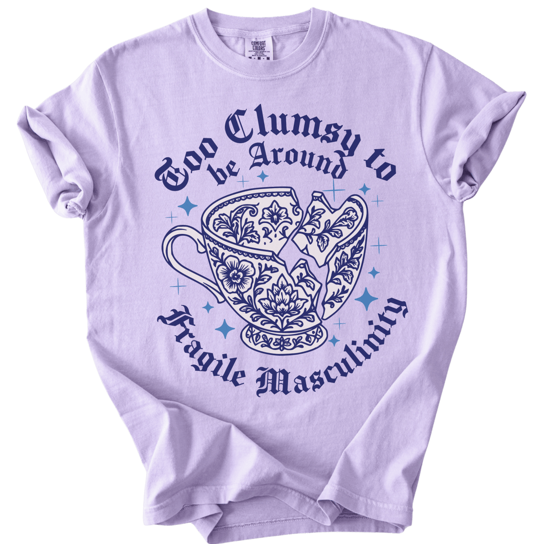 Too Clumsy For Fragile Masculinity Tee - The Rogue Petal Co. - T-Shirt