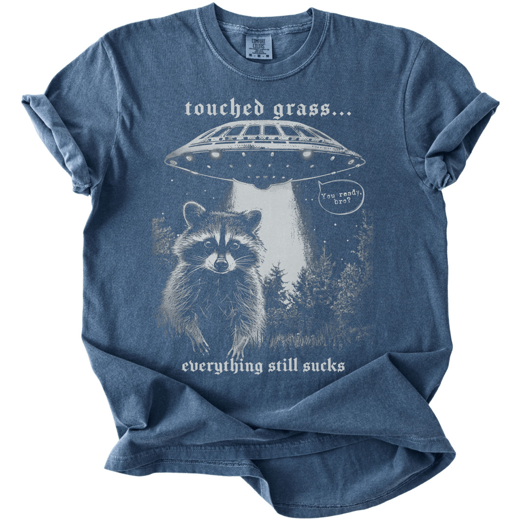 Touched Grass, Everything Still Sucks Tee - The Rogue Petal Co. - T-Shirt