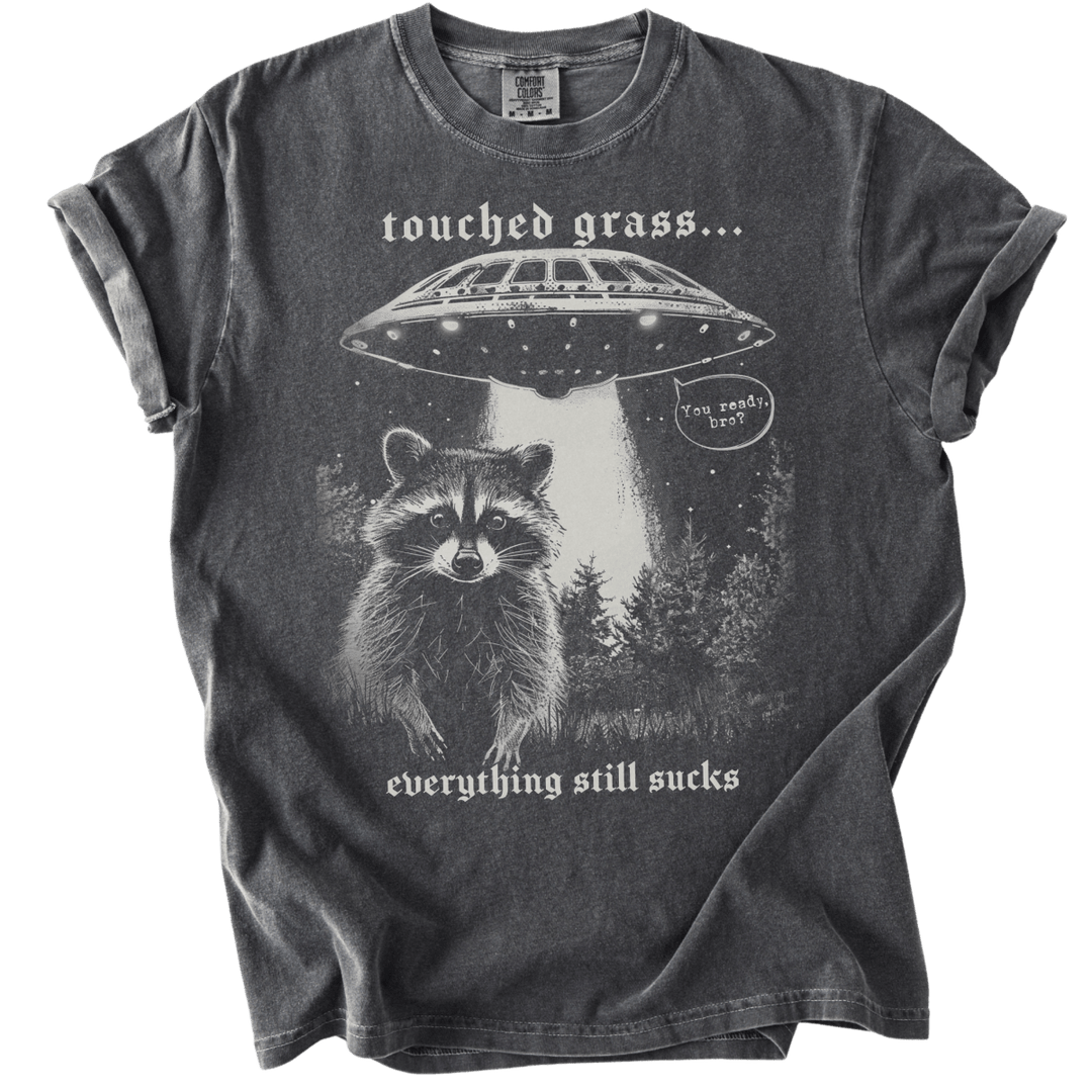 Touched Grass, Everything Still Sucks Tee - The Rogue Petal Co. - T-Shirt